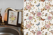Vintage Forest. Watercolor clipart, an Animal Illustration by Ooh Lily (Thumbnail 13 of 22)