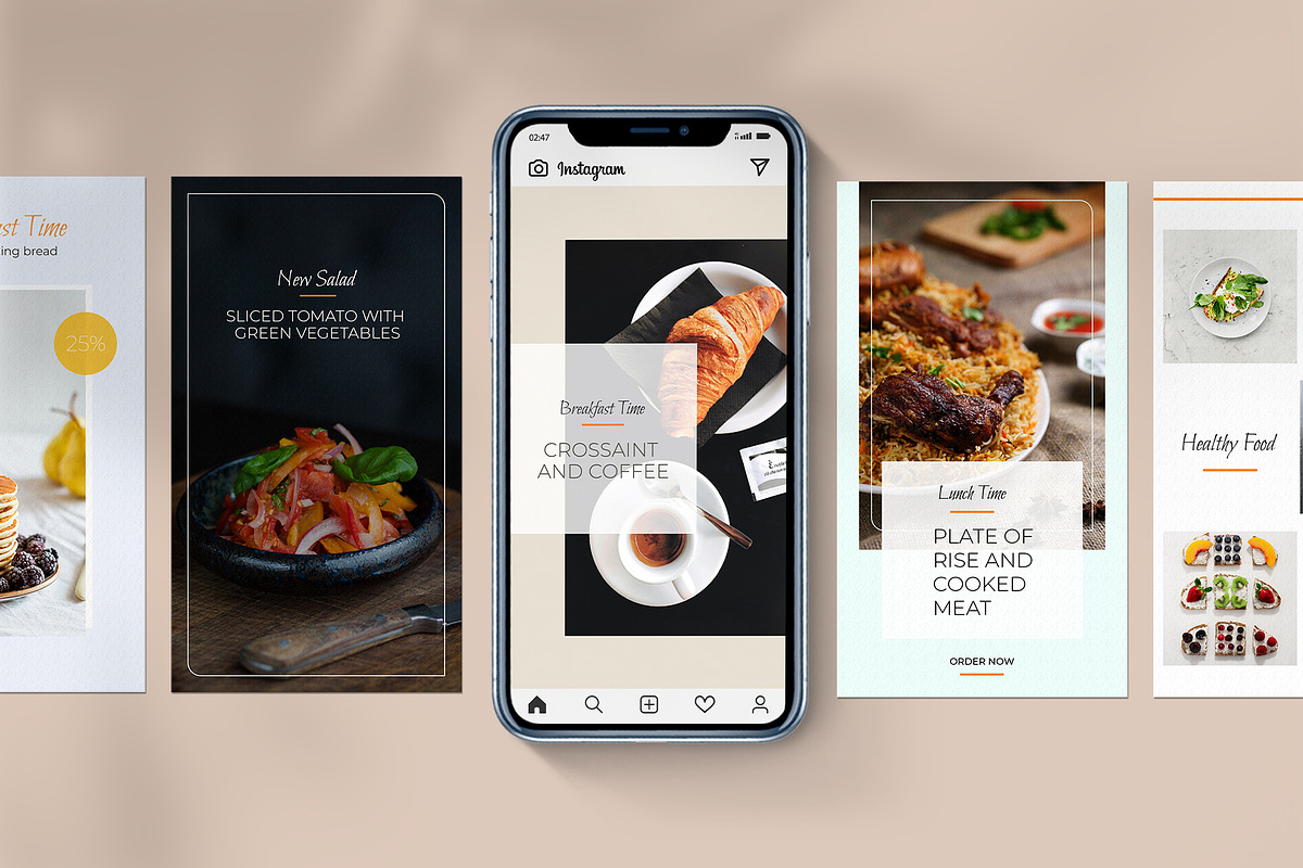 Restaurant Social Media Pack PS, a Social Media Template by goodesign (Photo 7 of 7)