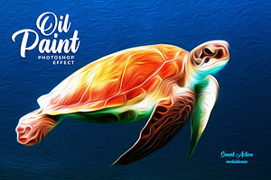 Oil Paint - Preset - Actions, an Action Add-On by Modaldesain