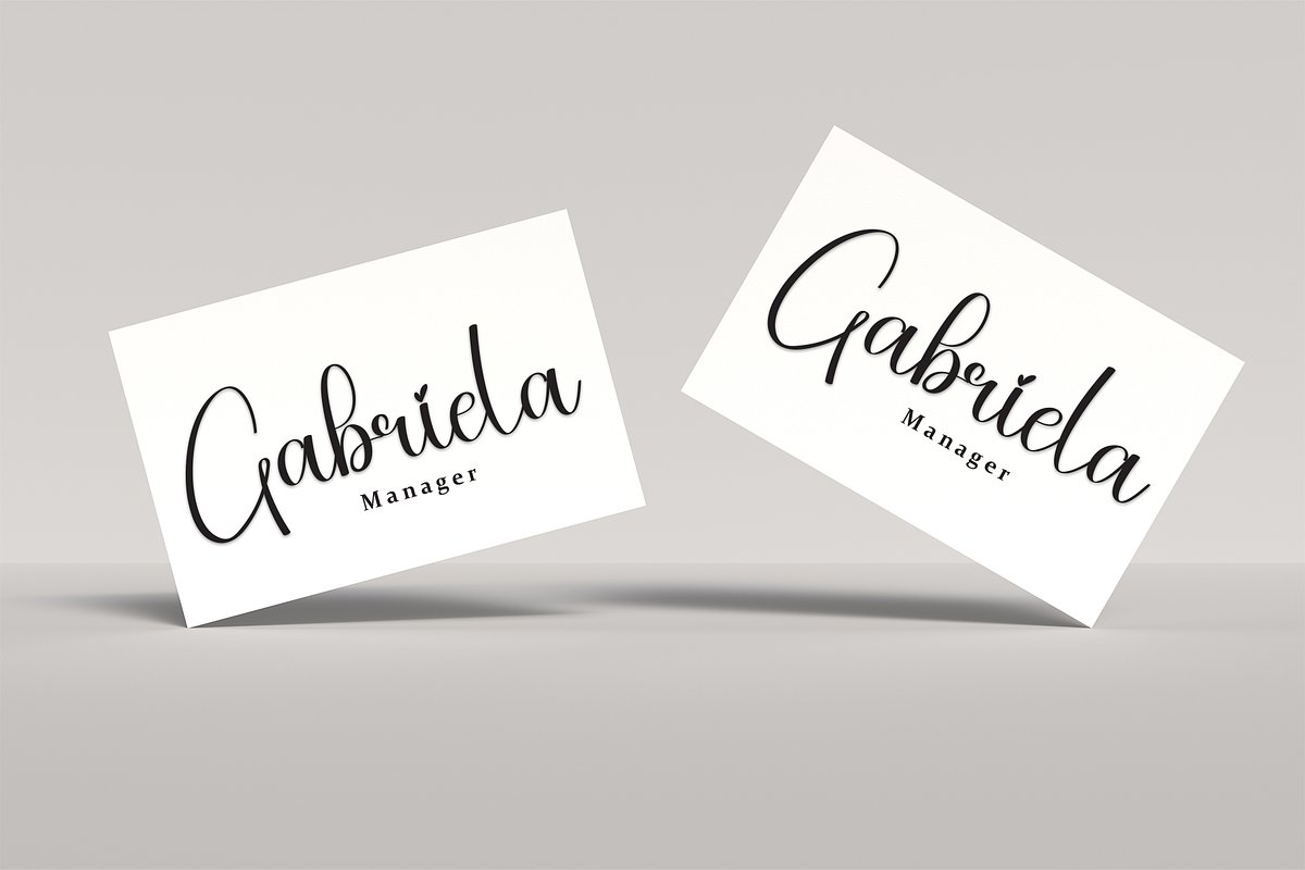 Bestina | Script Font, a Handwritten Font by Scratchones (Photo 2 of 9)