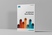 A4 Softcover Book Mockup - 10 views, a Books & Magazine Mockup by Illusiongraphic (Thumbnail 7 of 25)