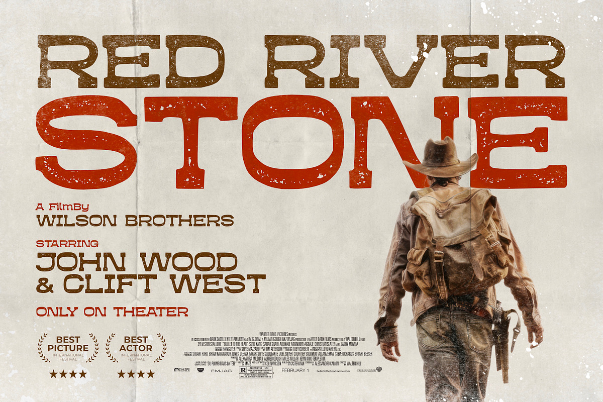 Wild Rango - Vintage Western Font, a Slab Serif Font by ikiiko (Photo 5 of 7)