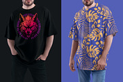 5 Mockups Oversize T-shirt, a Shirt Mockup by Grow Design Craft Studio (Thumbnail 6 of 8)