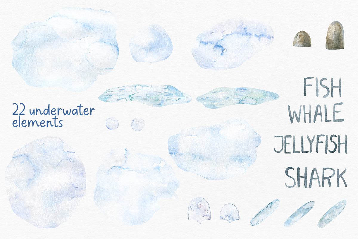 Under the sea. Watercolor Collection, an Animal Illustration by the_myro (Photo 4 of 7)