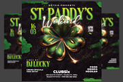 Saint Patricks Day Flyer Template, a Flyer Template by Hotpin (Thumbnail 1 of 2)