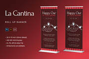 La Cantina - Roll Up Banner, a Card Template by StreaksideStd (Thumbnail 1 of 3)