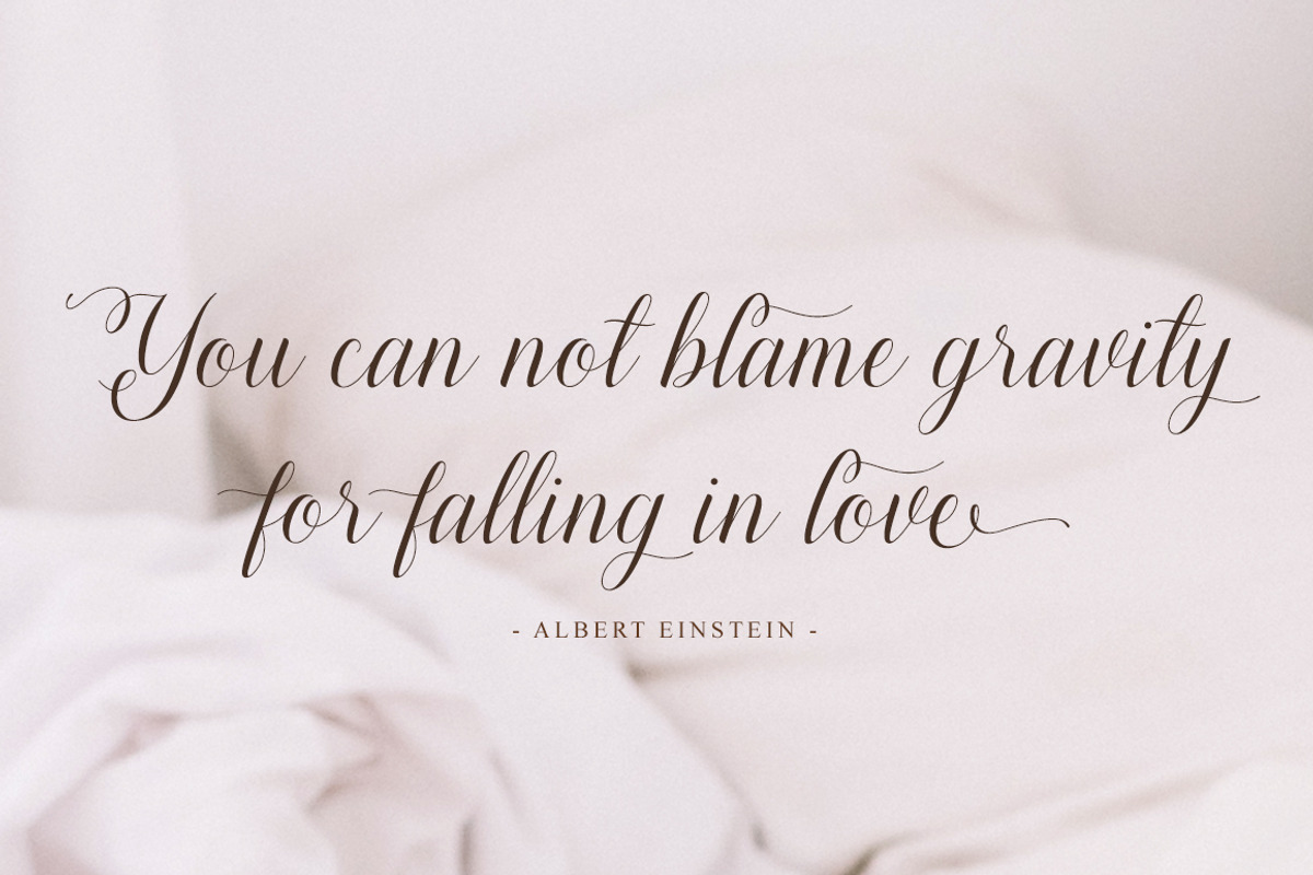 Lovely Girl - A Chic Script, a Script Font by Heinzel Std (Photo 10 of 13)