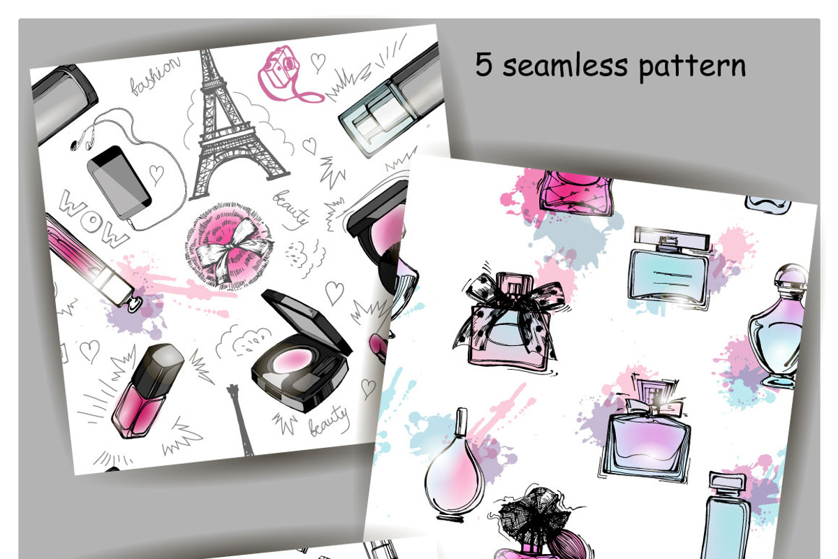 Set to create a fashion illustration, an Object Graphic by Gulnara Khadeeva (Photo 5 of 5)