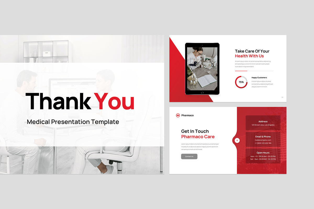 Medical PowerPoint Template, a Presentation Template by YossyOneStd (Photo 5 of 5)