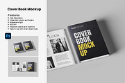 Book Mockup, a Books & Magazine Mockup by Getdesign (Thumbnail 1 of 5)