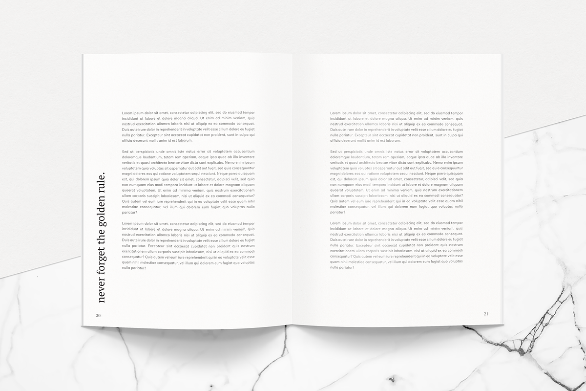 Friend Magazine Template, a Magazine Template by SubtleSupply (Photo 12 of 19)