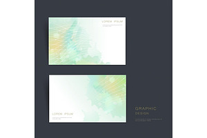 Abstract business card