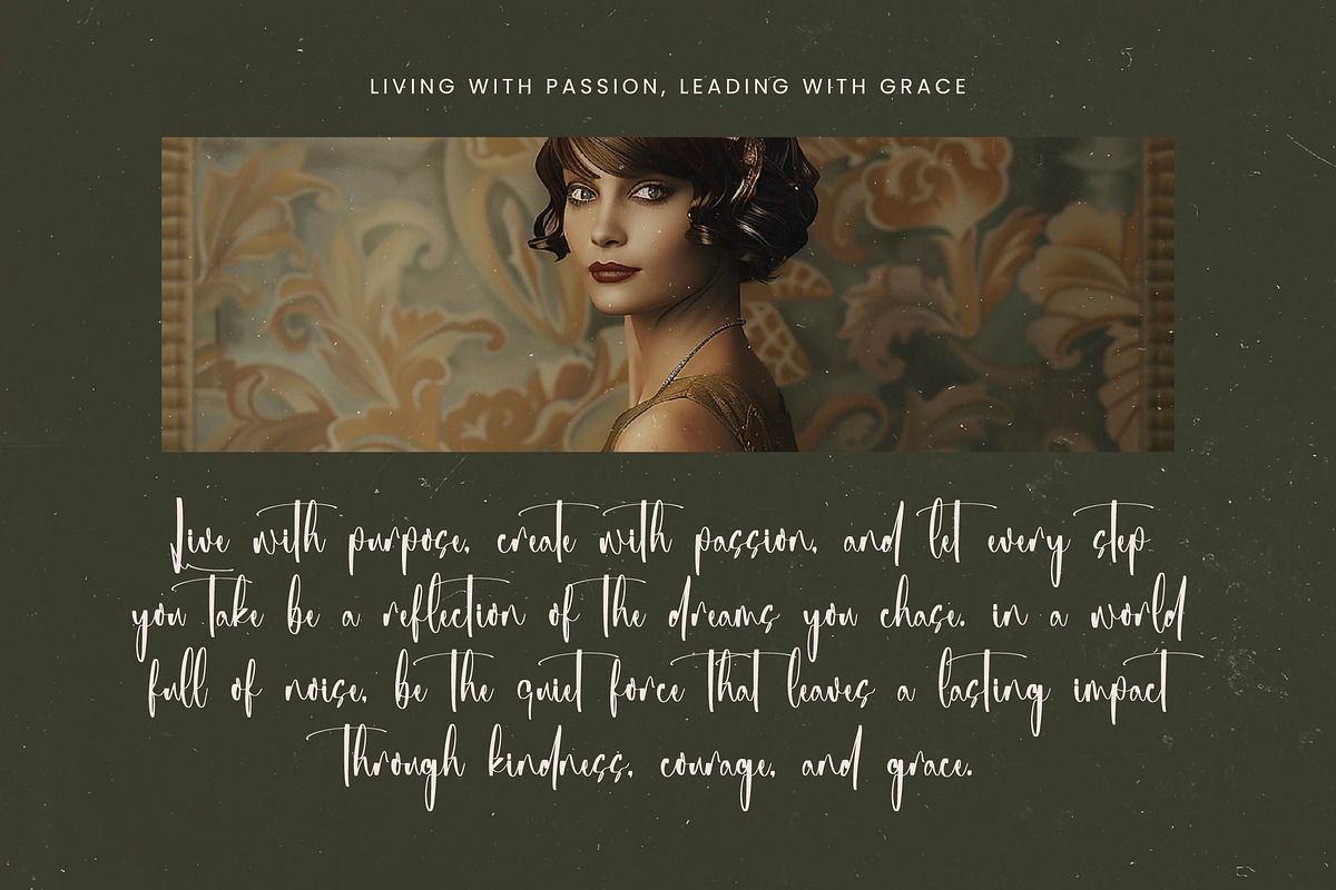 Michelyne Stylish Signature Font, a Script Font by stylishtype.co (Photo 7 of 20)