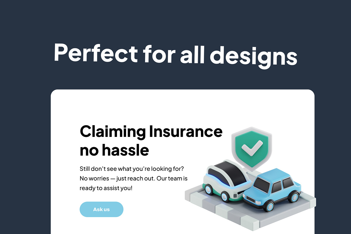 Insurance 3D Icon Pack, an Object 3D Model by Nate Studios (Photo 4 of 6)