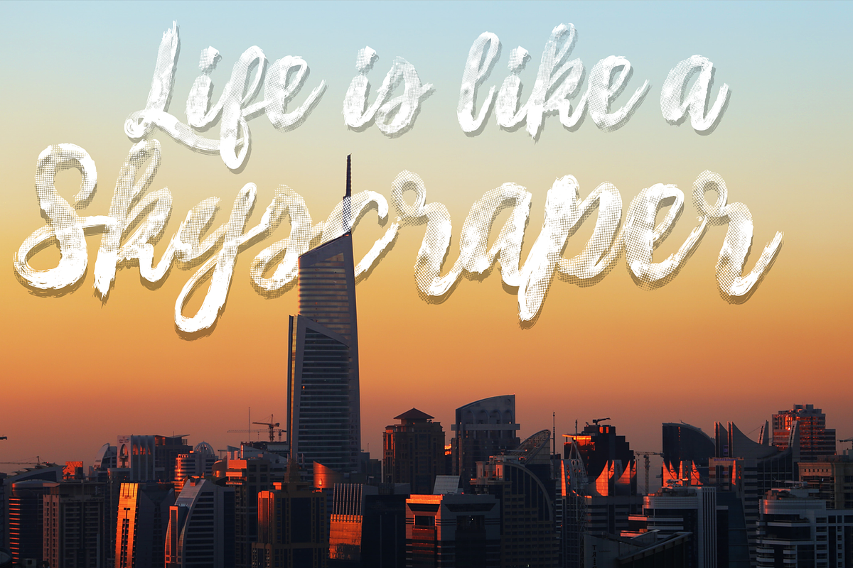 Sunshine Melody (BrushScript), a Script Font by CCONCEPTLAB (Photo 3 of 3)