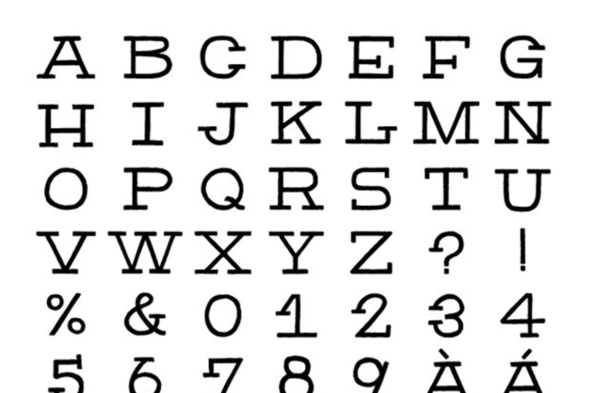 HandSlab, a Slab Serif Font by Satchel & Sage (Photo 3 of 4)