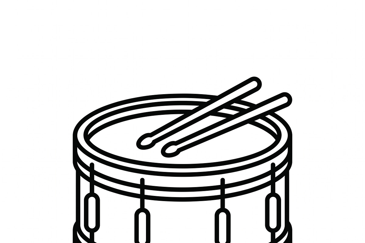 44 vector Music Audio Icon Set, an Outline Icon by adenpinkstore (Photo 11 of 28)