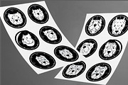 PIT BULL - set for pitbull lovers, an Illustration by Ja Polina ArtShop (Thumbnail 6 of 10)