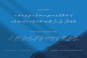 Handmaster Monoline Handwritten, a Script Font by Letteratom (Thumbnail 13 of 13)