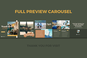 Traveling Agency Keynote Carousel