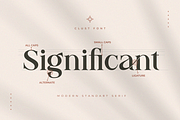 Clust - Modern Serif Elegant, a Serif Font by The_Type (Thumbnail 2 of 11)