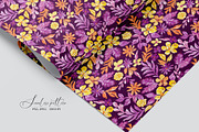 Fantasy Floral Garden Pattern, a Pattern Graphic by SirenaArt (Thumbnail 7 of 12)