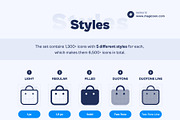 6,500+ E-Commerce and Shopping Icons, an Outline Icon by magicoon (Thumbnail 3 of 6)