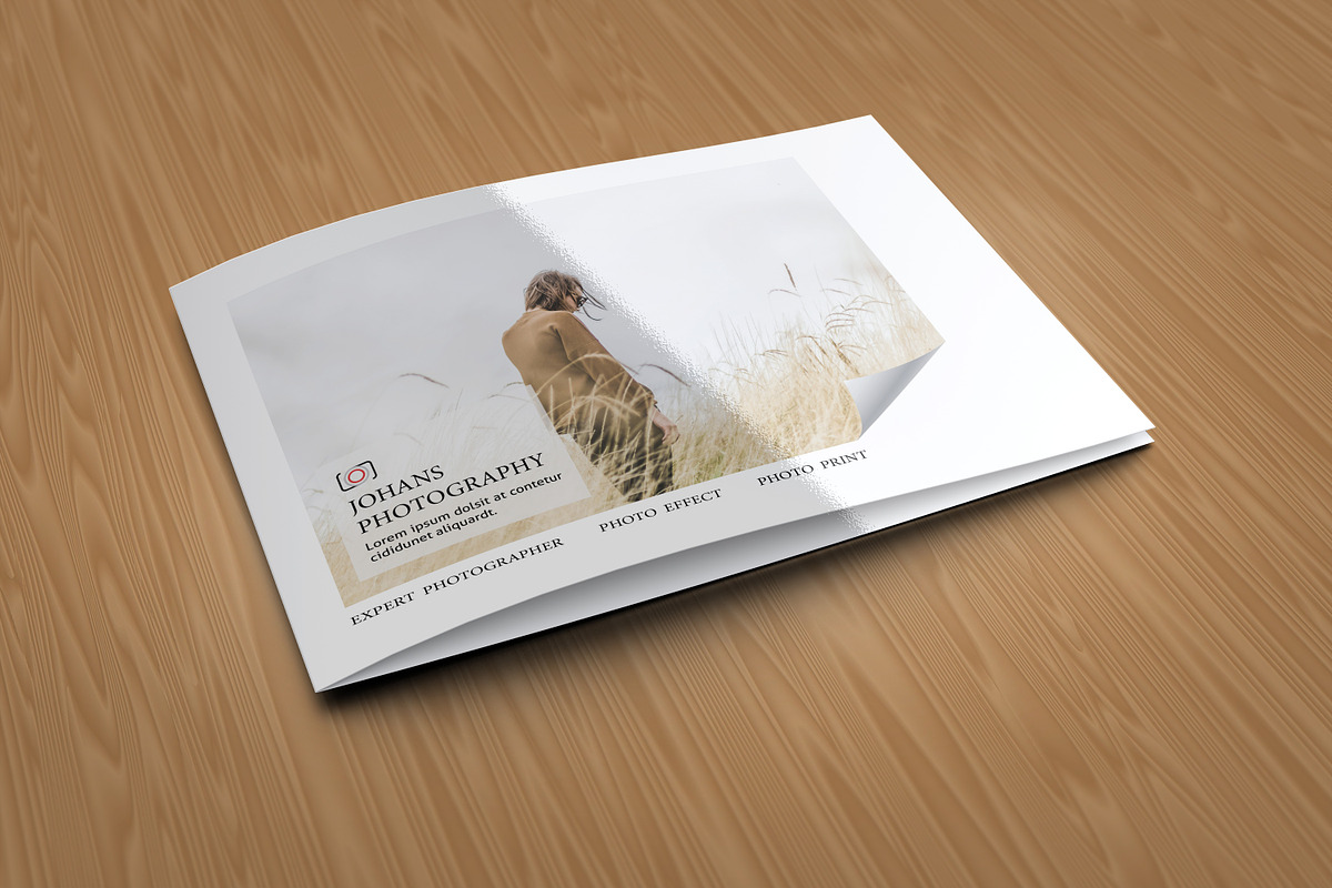 Photography Brochure Template, a Brochure Template by retrographix (Photo 5 of 6)