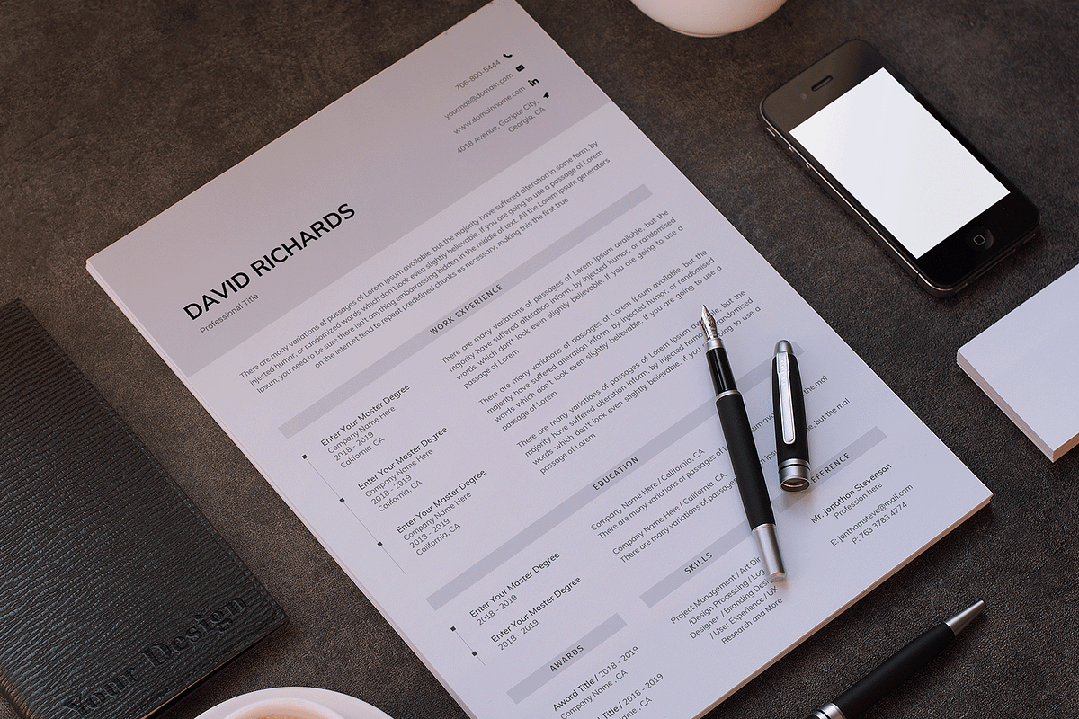 Resume, a Resume Template by paulresume (Photo 3 of 3)