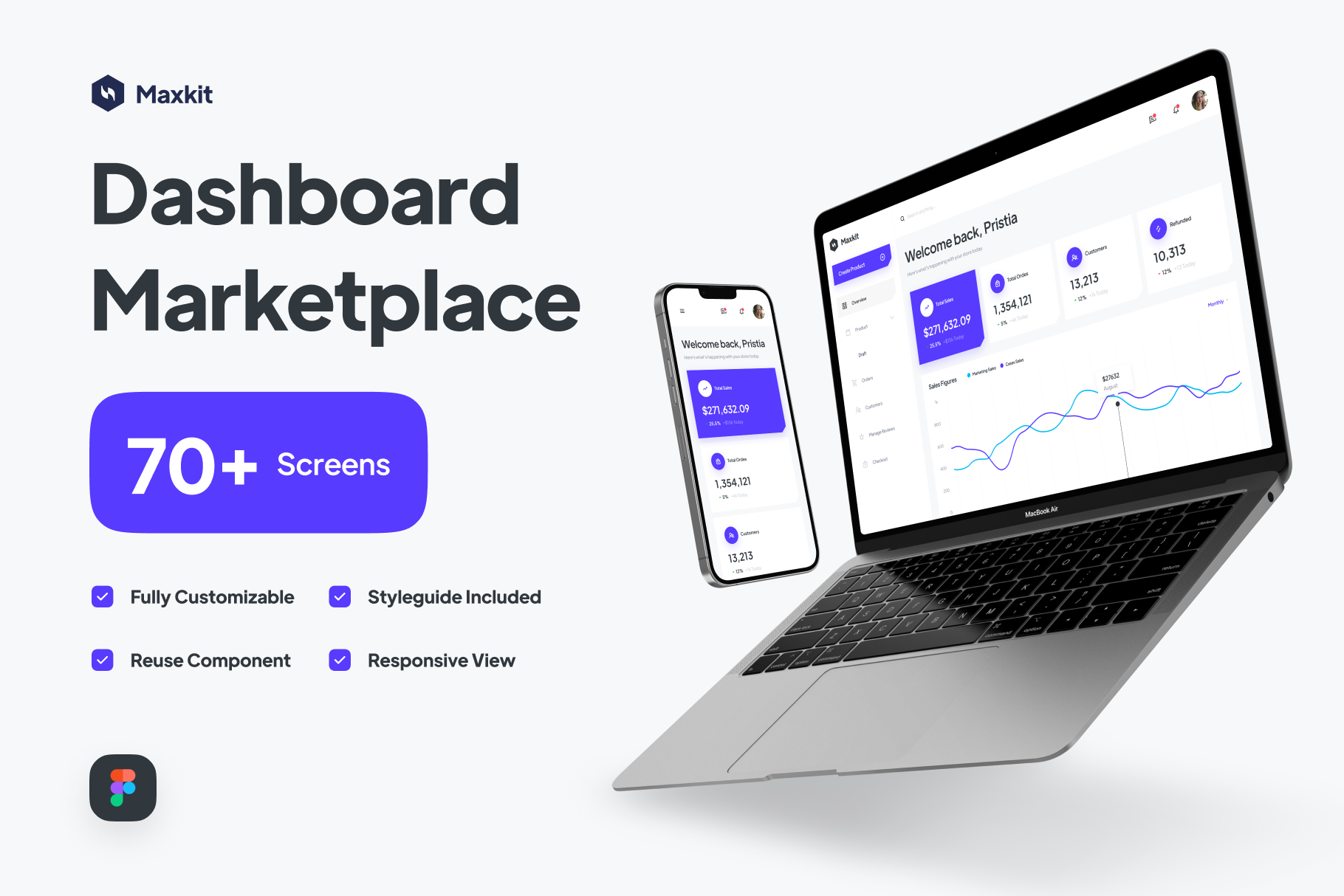 Maxkit - Marketplace Dashboard
