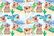 30 Fantasy Seamless Patterns, a Pattern Graphic by PenguinHouse (Thumbnail 18 of 24)