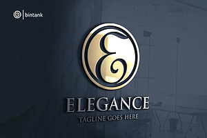 Elegance - Letter E Logo