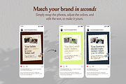 Brown Social Templates for Creators, a Social Media Template by CanvaTemplateClubCo (Thumbnail 14 of 16)