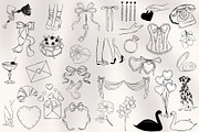 Valentine's love Illustration pack, an Object Graphic by Deveze Art & Co (Thumbnail 3 of 9)