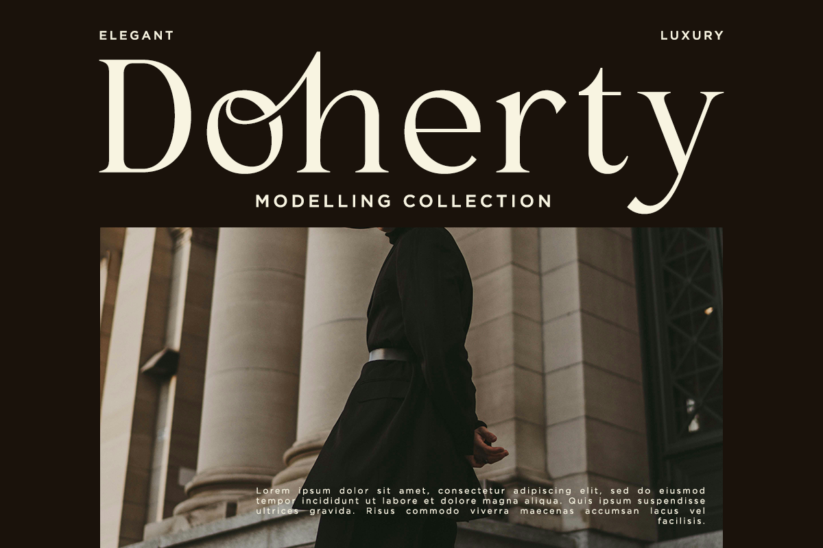 Clony – Elegant Ligature Serif, a Serif Font by RagamKata (Photo 2 of 10)