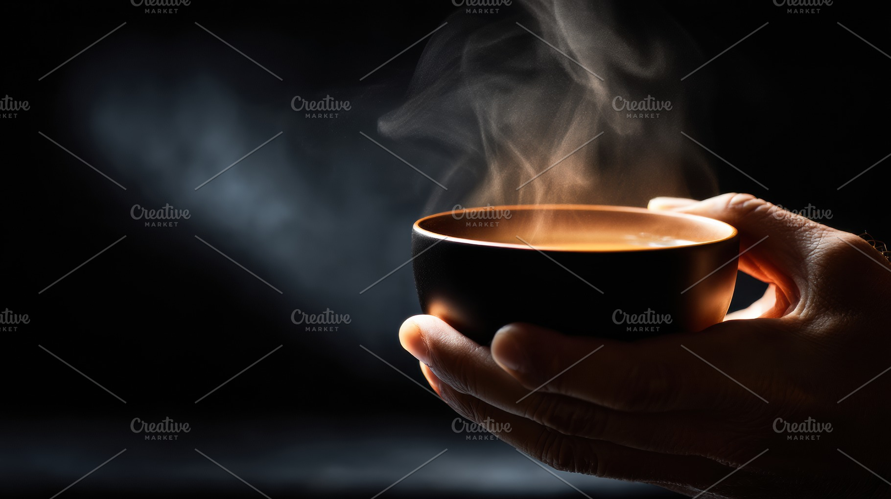 Hand Holding Freshly Brewed Tea Cup, a Food & Drink Photo by Virgo Studio