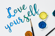 Rosemary, a Script Font by Larin Type Co. (Thumbnail 3 of 6)