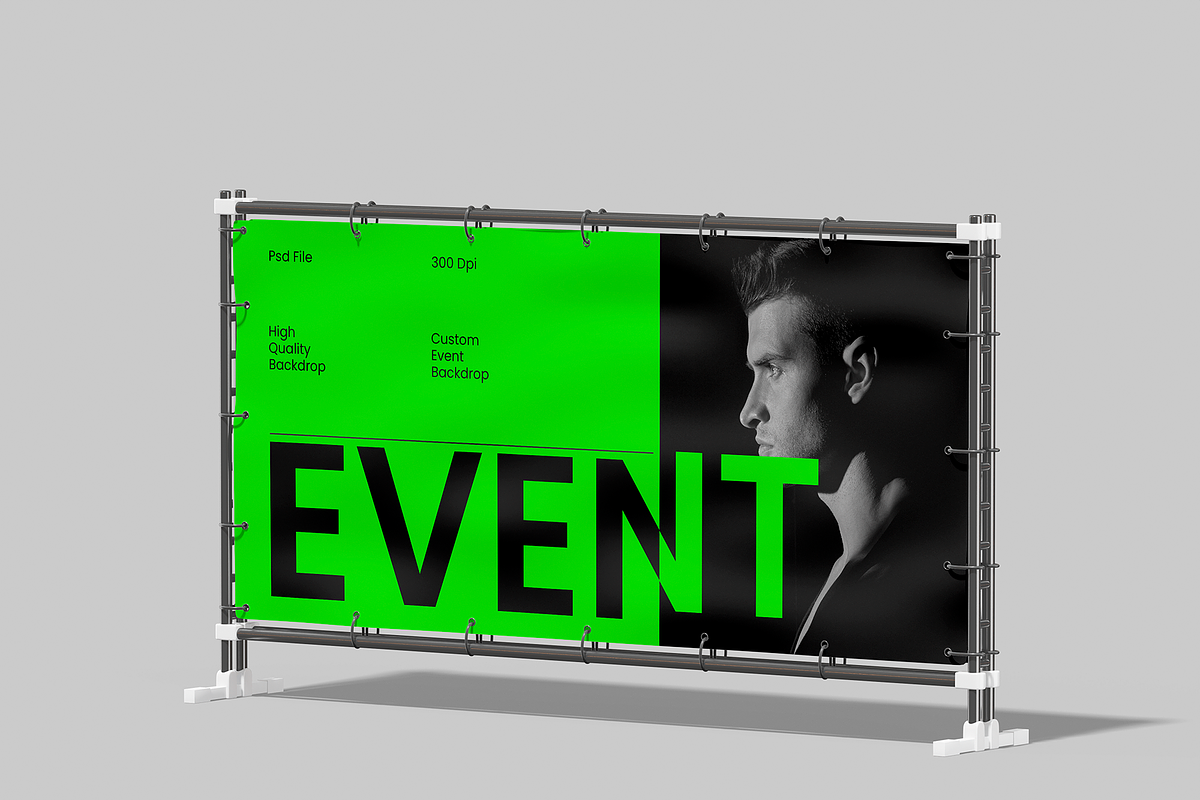 Backdrop Mockup, an Advertising Mockup by Bartama Graphic (Photo 3 of 4)
