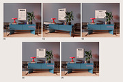Framed Poster Mockup Bundle MADONNA, a Household Mockup by Bonumo (Thumbnail 2 of 10)