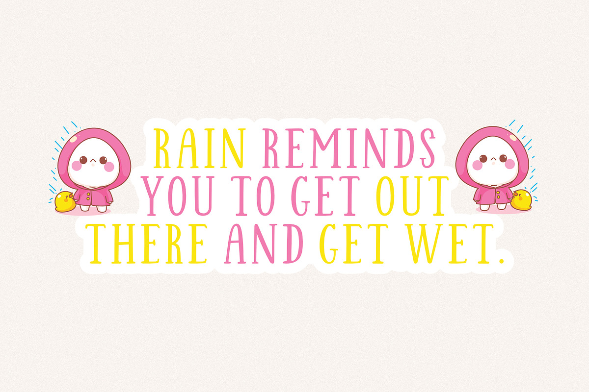 Cute Bianca | Quirky Serif Font, a Serif Font by Jimtype Studio (Photo 2 of 5)
