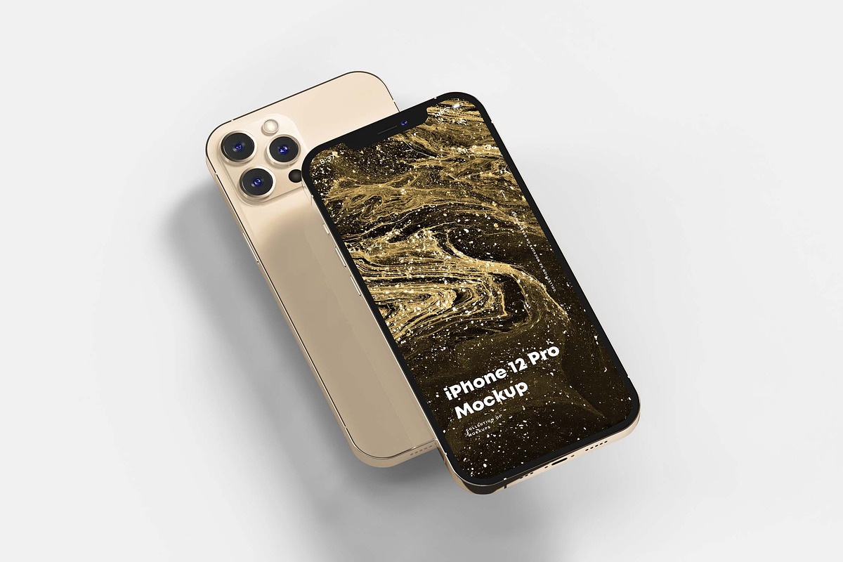 iPhone 12 Pro Mock-up, an iPhone Mockup by Yogurt86 (Photo 6 of 14)