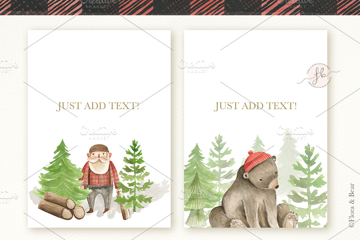 Lumberjack, an Animal Illustration by Flora+Bear (Photo 5 of 7)