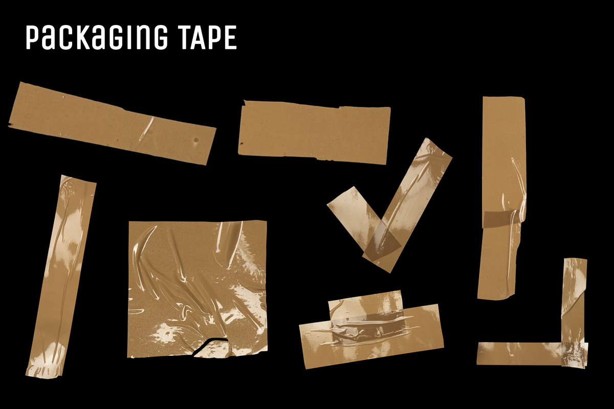 Adhesive Tape PNG Pack, a Presentation Template by Presets store (Photo 5 of 5)