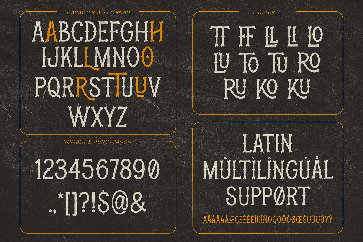Machinoir - Vintage Display Font, a Sans Serif Font by Invasi Studio (Photo 10 of 10)