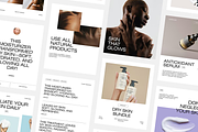 Skincare Instagram Canva Templates, a Social Media Template by Defects (Thumbnail 2 of 2)