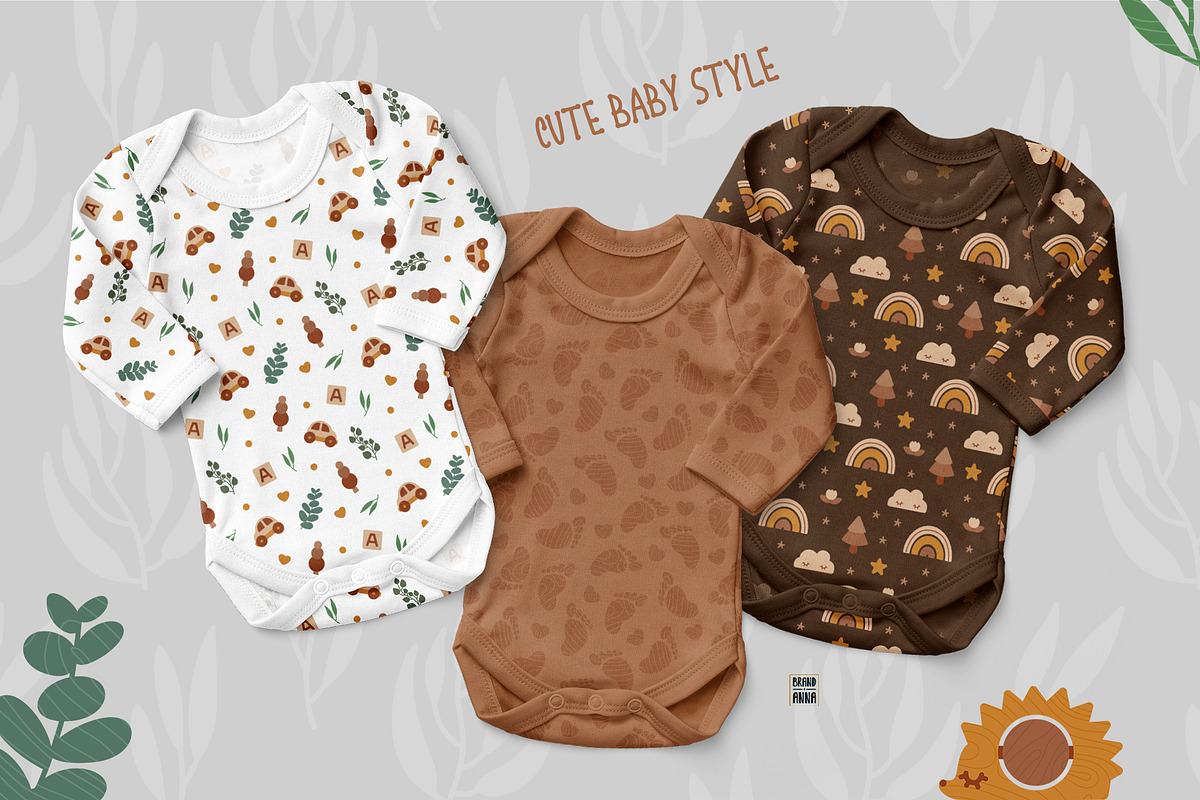 Eco Kids Toys patterns pack, a Pattern Graphic by Brandianna (Photo 4 of 5)