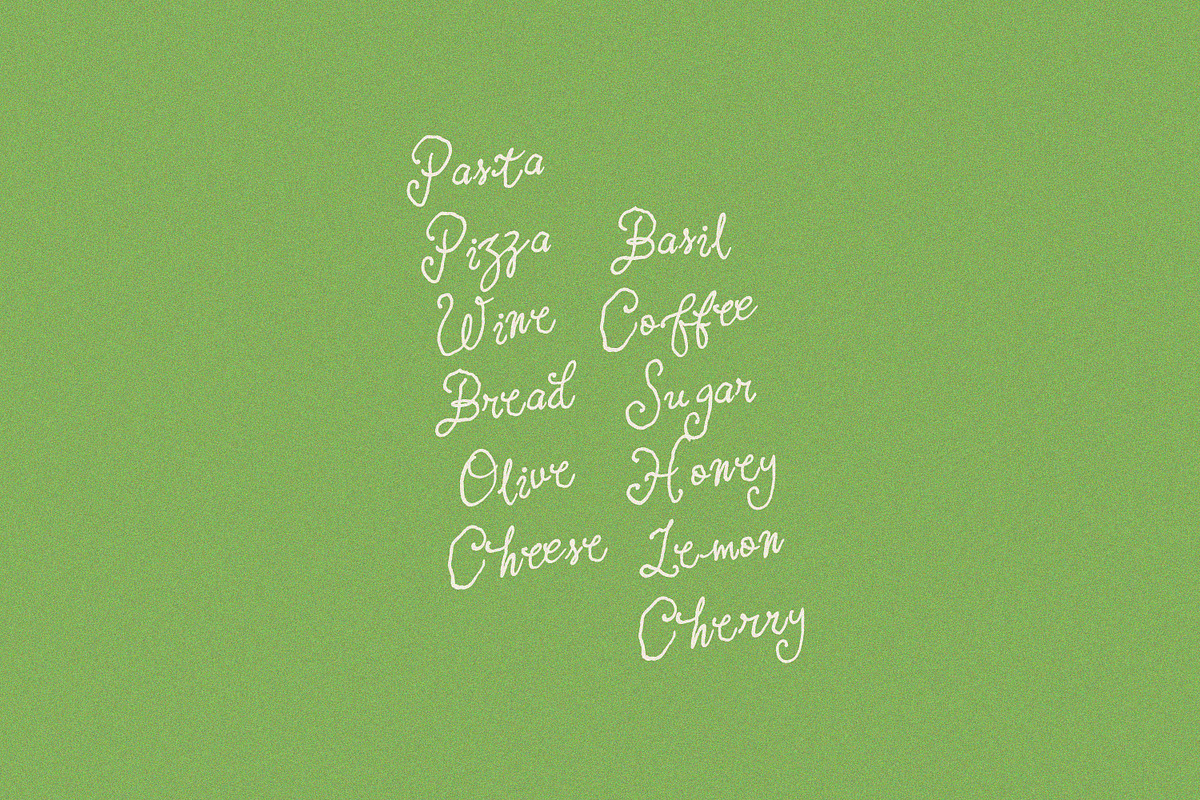 Antique Script Whimsical font, a Handwritten Font by MaxArt Foundry (Photo 6 of 9)