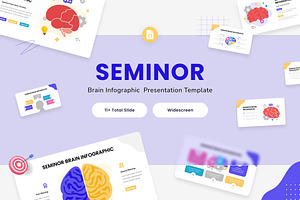 Brain Infographic Google Slides