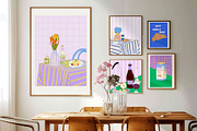 Bon Appetit Wall Arts, an Illustration by Mio Buono (Thumbnail 8 of 9)