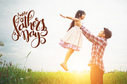Father's day lettering overlays, an Object Graphic by catary art (Thumbnail 2 of 6)